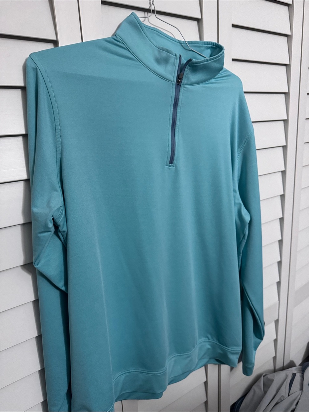 Peter Millar Seafoam Half-Zip Pullover